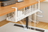 Extendable Under-Desk Cable Management Organizer β ElevatePro