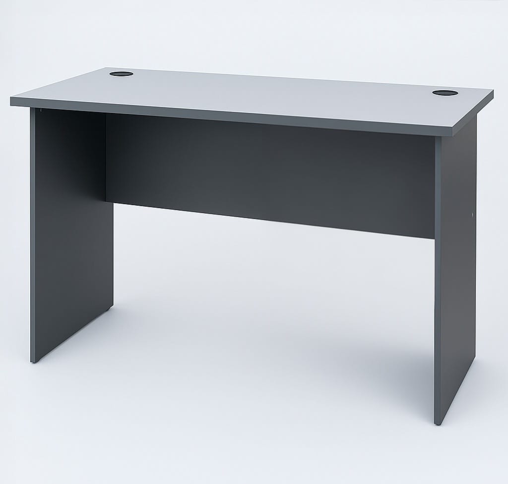 1200mm - 2 Tone Grey Office Table