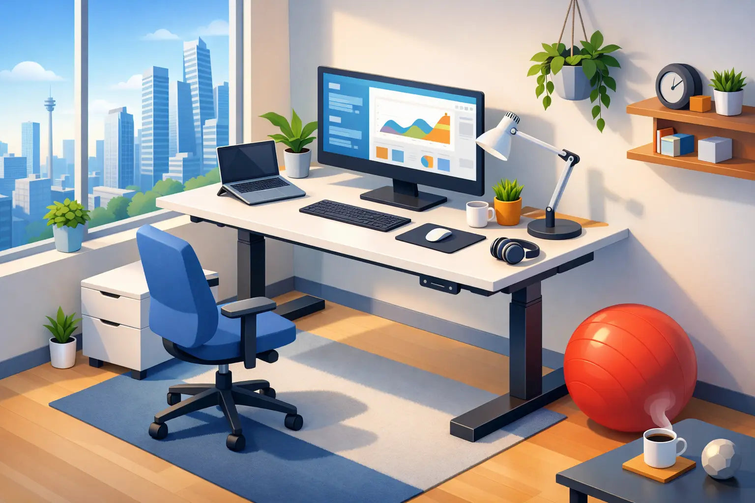 Adjustable Desk Singapore for Better Workdays