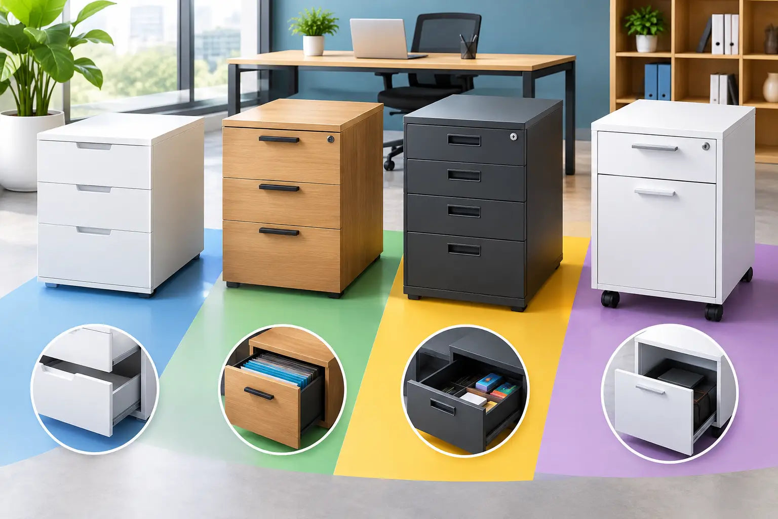 Office Desk Drawers Comparison for Smarter Storage