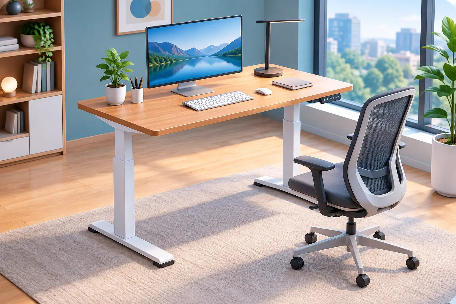 Electric Adjustable Table for Better Workdays