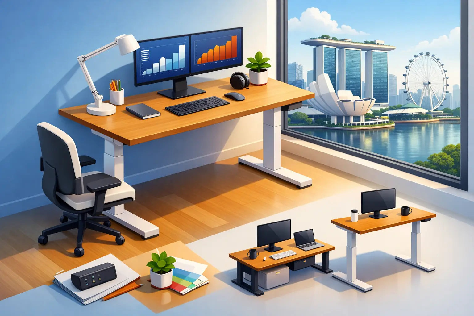Motorised Standing Desk Singapore Buying Guide