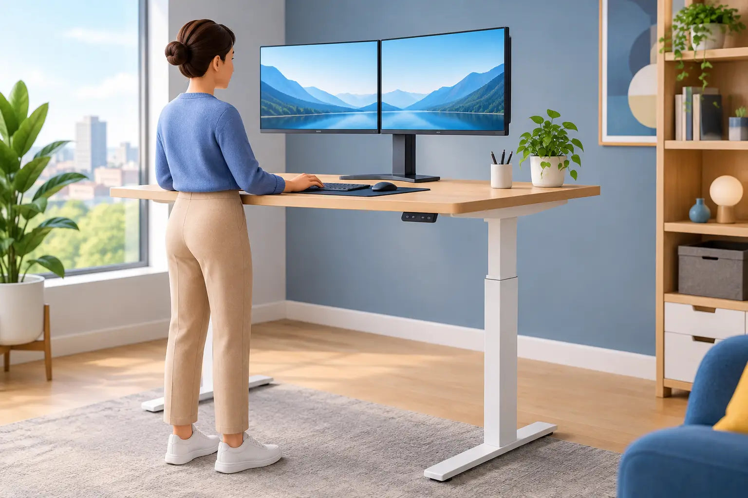 Can Standing Desks Hold Monitors Safely?