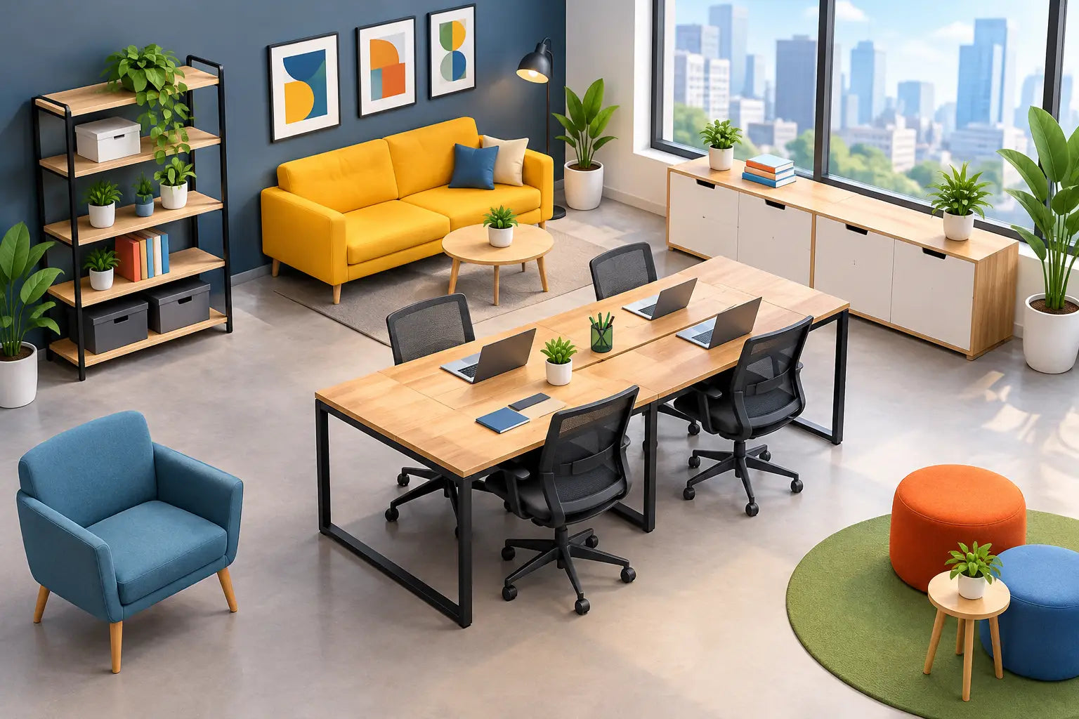 How to Furnish Startup Office on a Budget