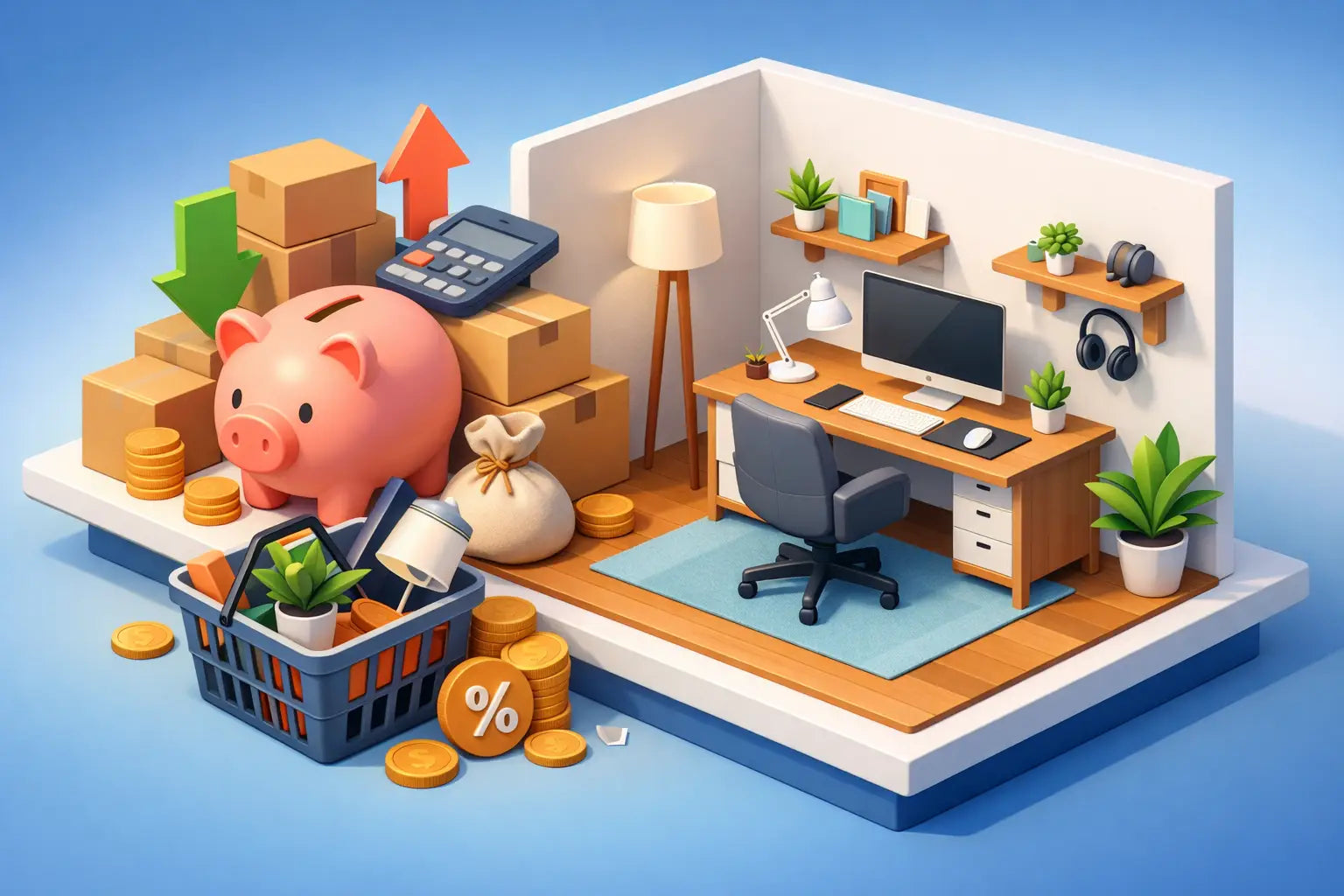How to Furnish Home Office Without Overspending