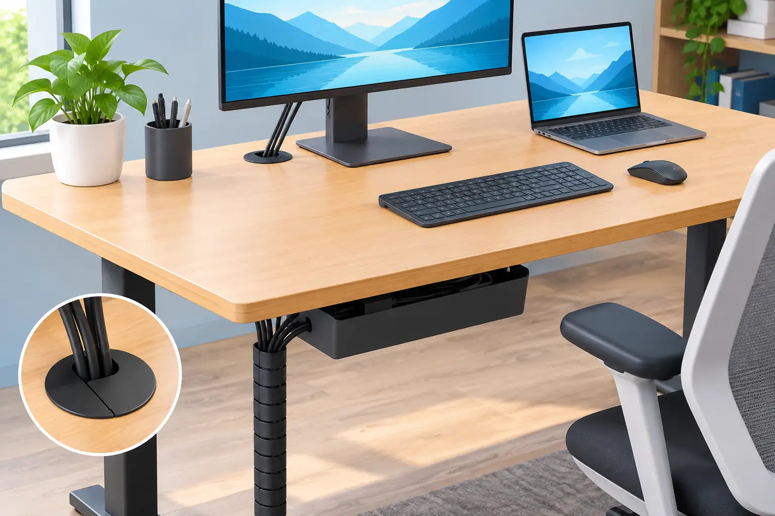 Desk Cable Management Guide for Cleaner Workspaces