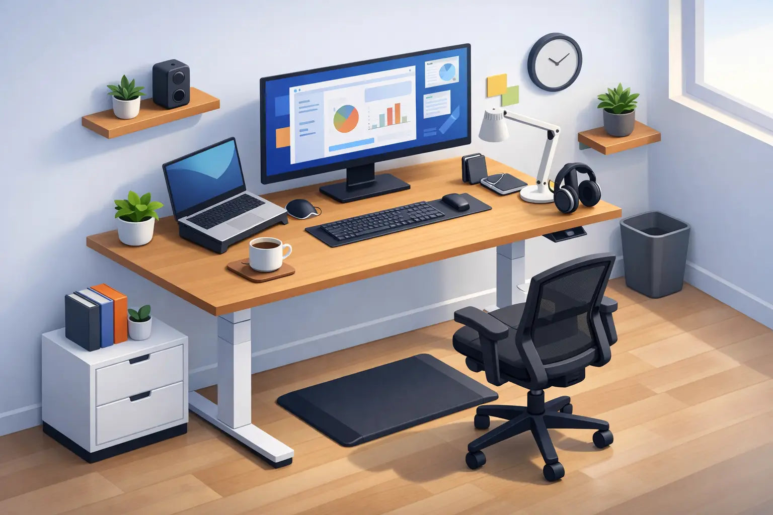 Standing Desk Setup Guide for Real Workdays