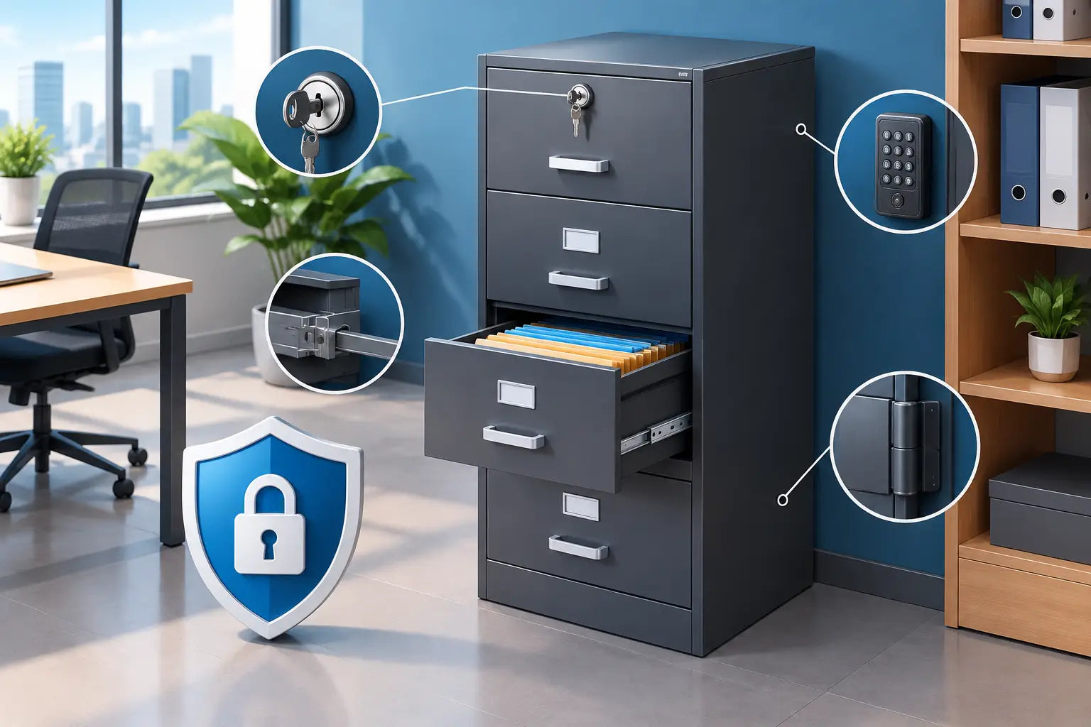 Filing Cabinet Security Features Guide for Offices
