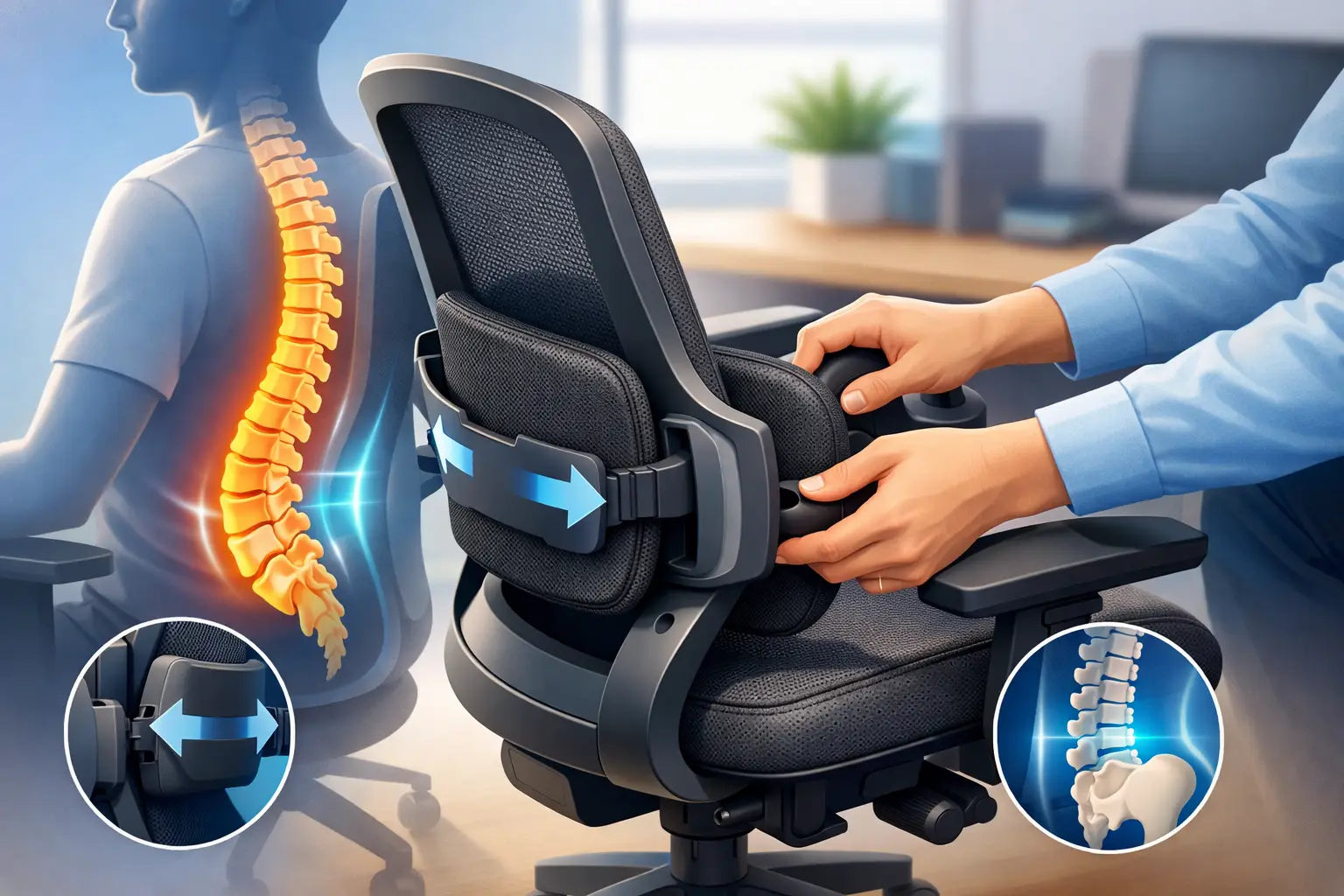 How to Adjust Chair Lumbar for Better Support