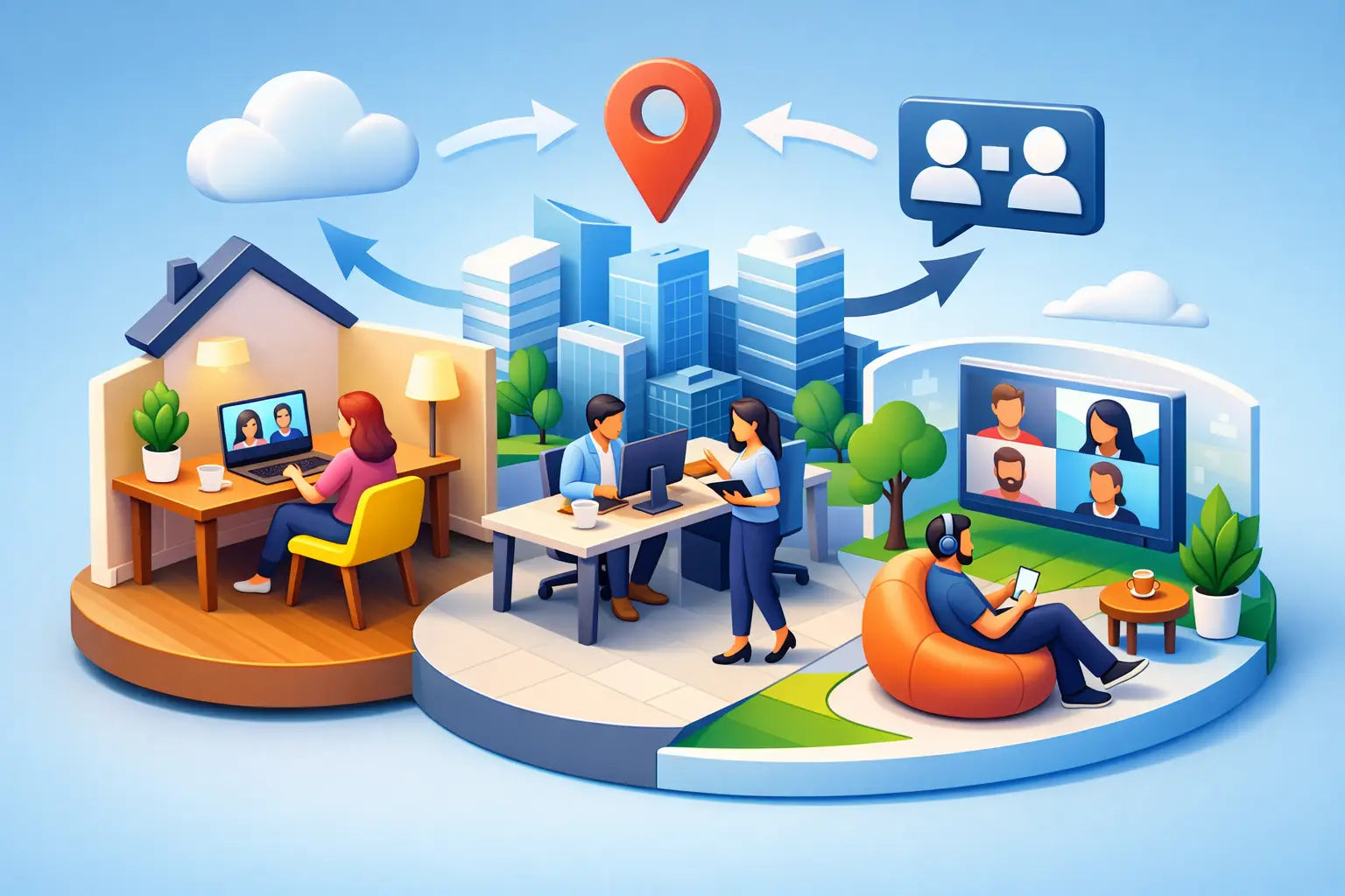 The Future of Hybrid Workspaces Is Flexible