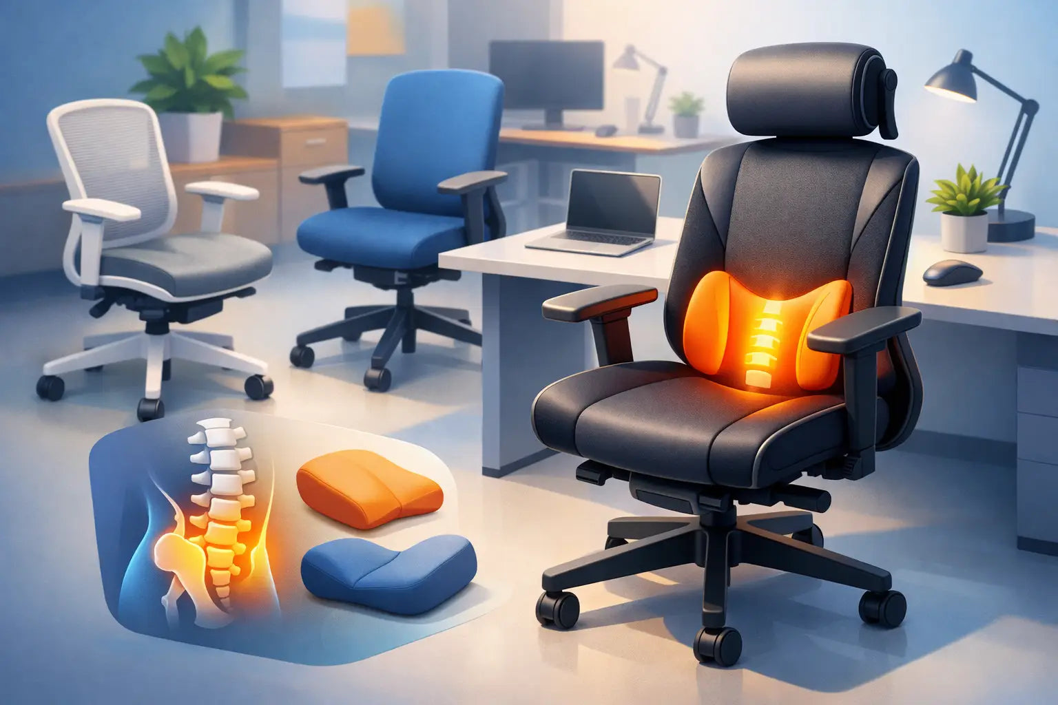 Best Chairs for Lower Back Comfort at Work