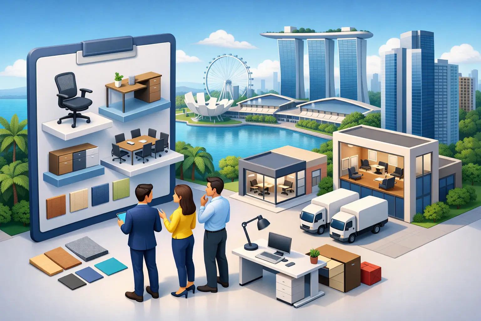 How to Choose an Office Furniture Supplier in Singapore
