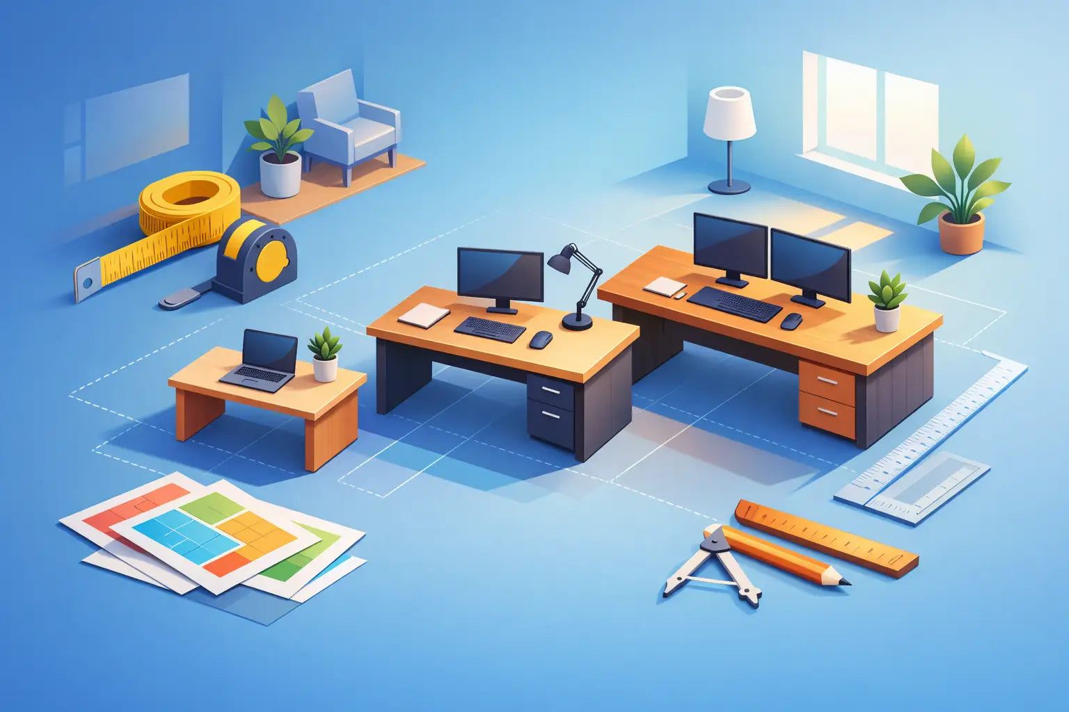 How to Choose Desk Size for Your Space