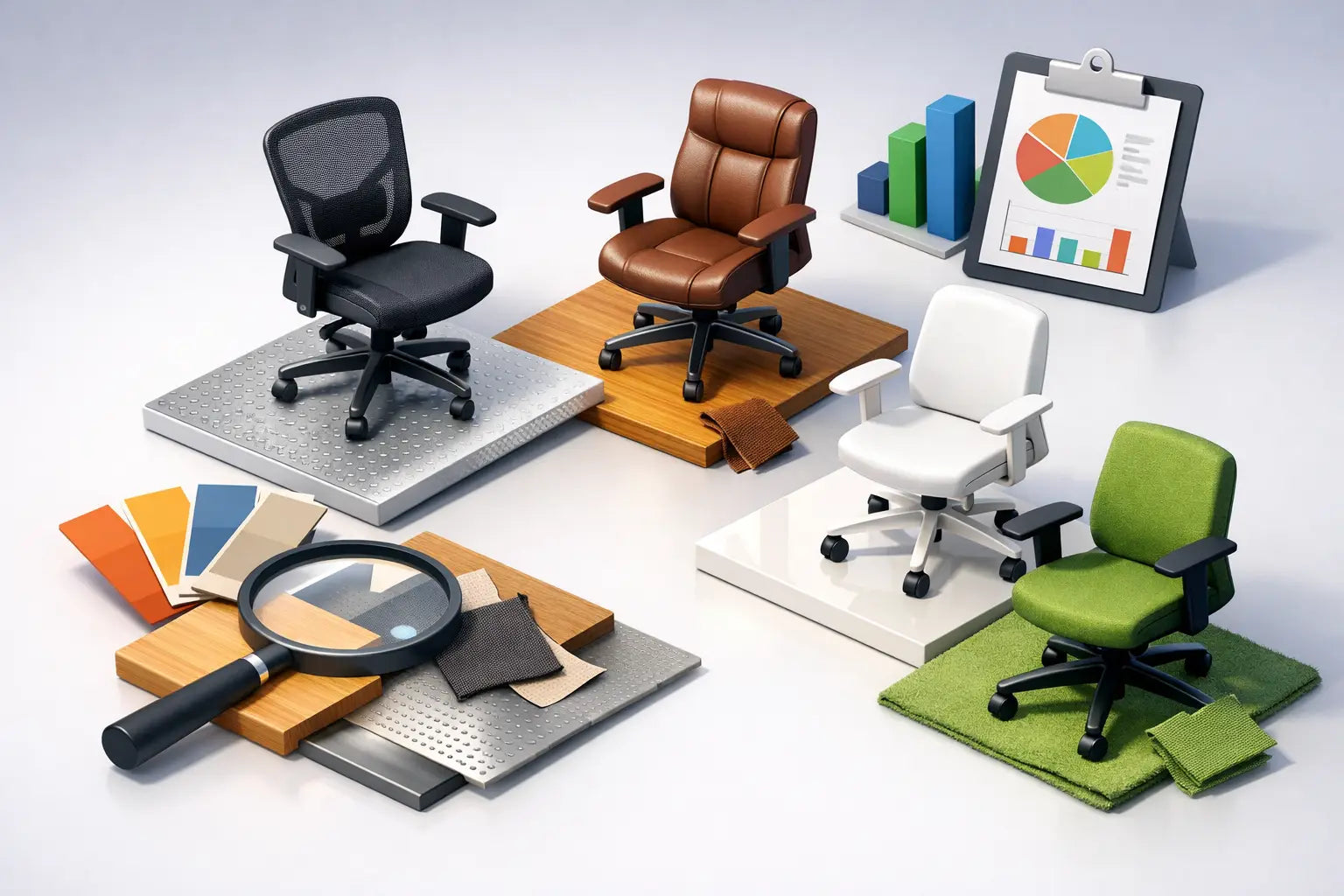 How to Compare Chair Materials for Your Office