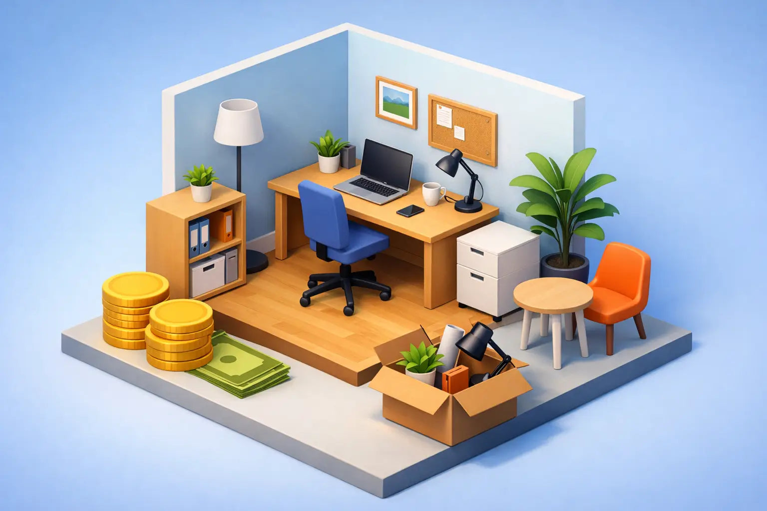 How to Furnish a Small Office on a Budget