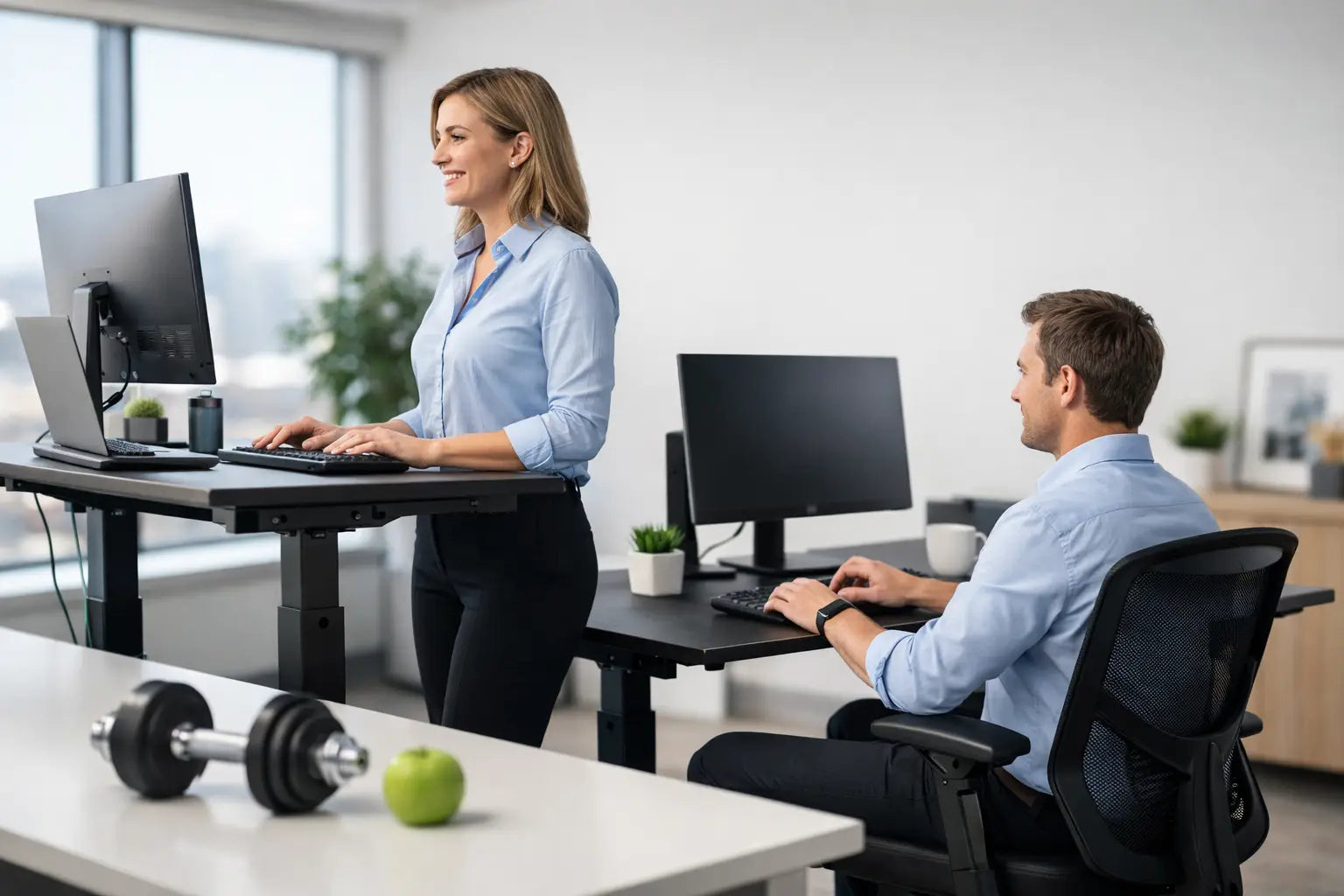 7 Benefits of Sit-Stand Working