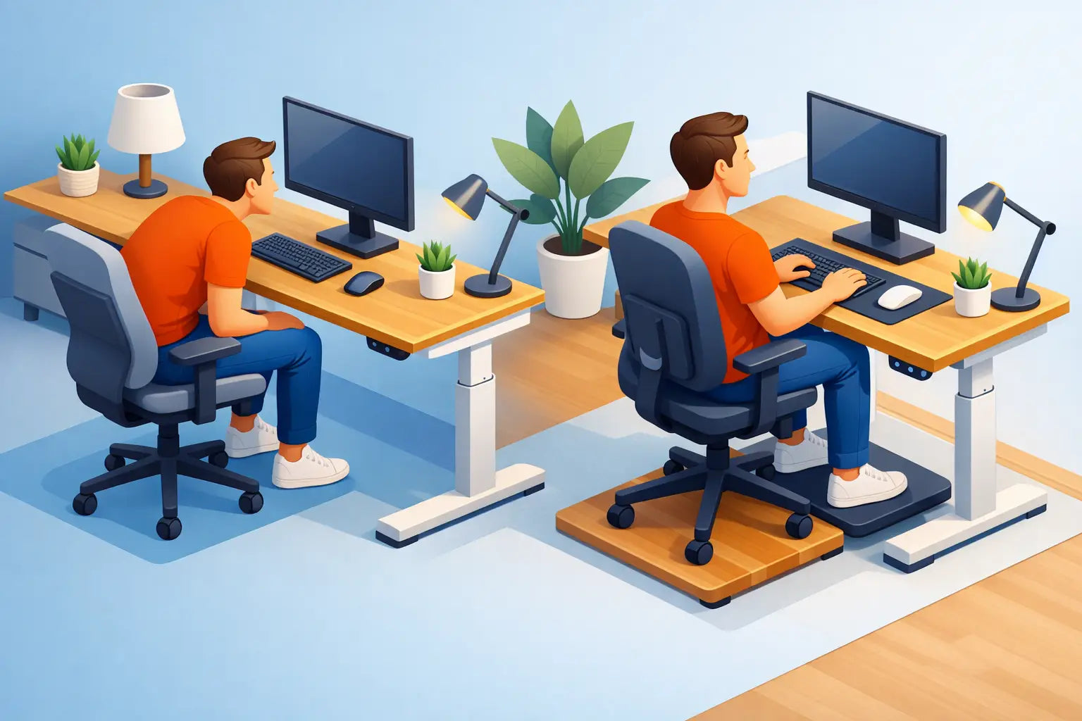 How to Set Desk Height for Better Work Posture