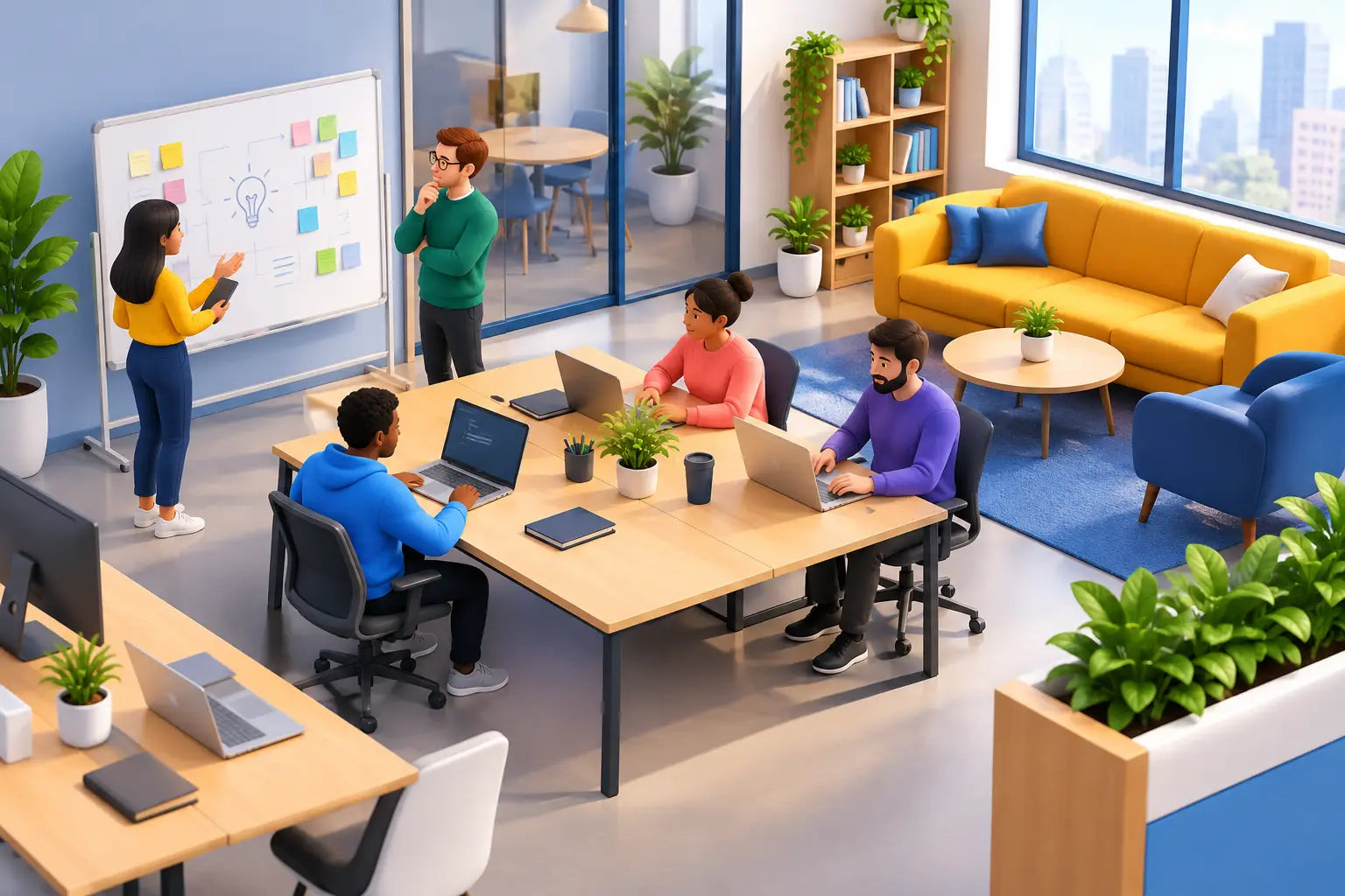 Startup Workspace Example for Growing Teams