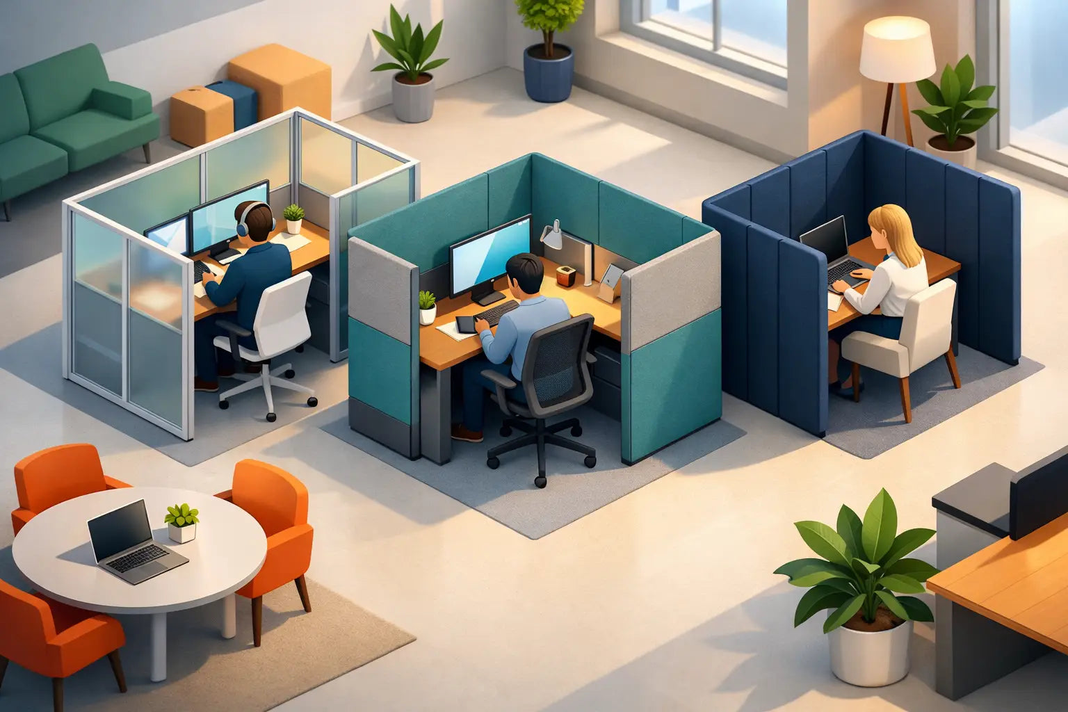 Best Office Partitions for Privacy at Work