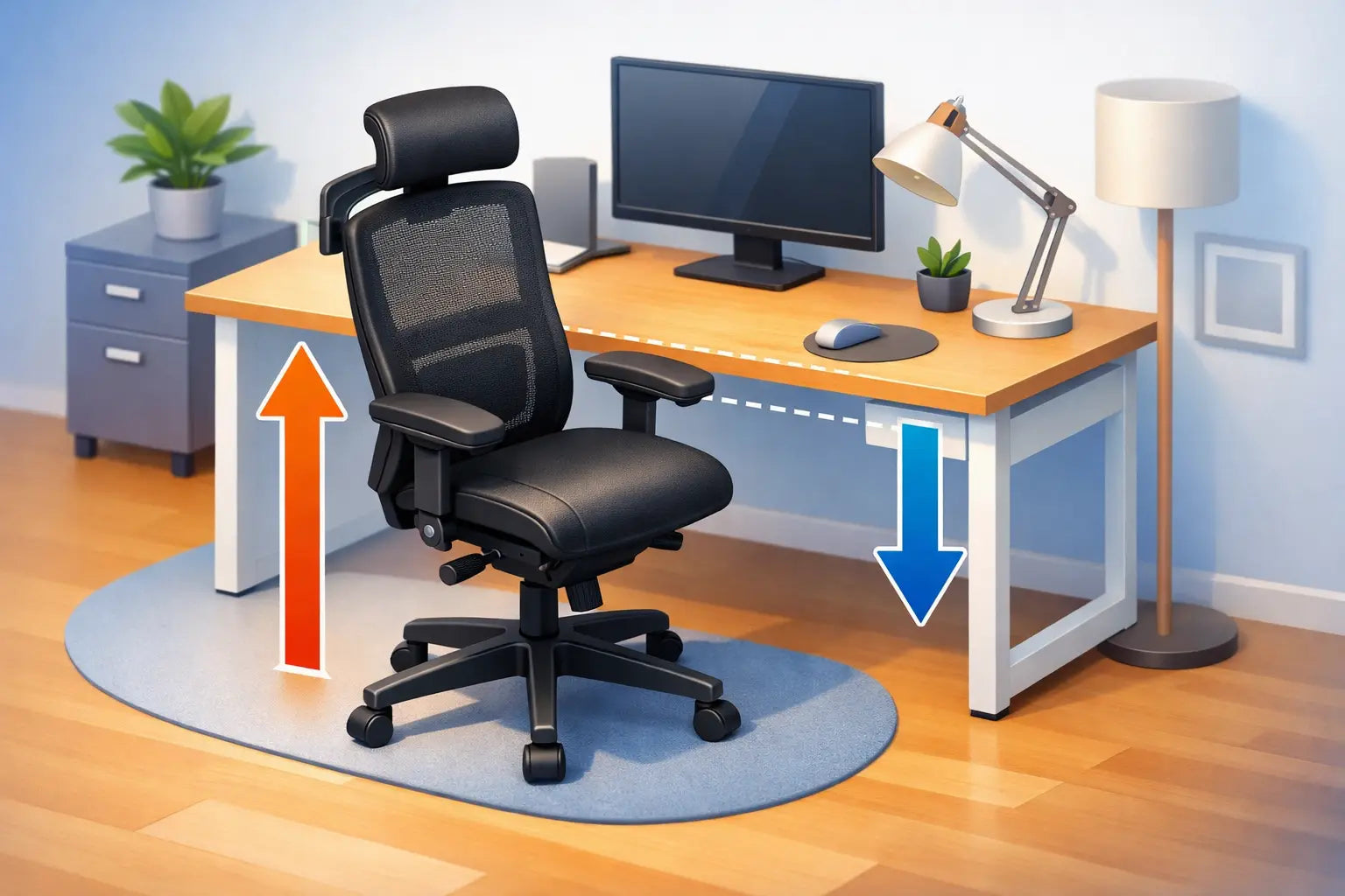 What Chair Height Is Correct for Your Desk?