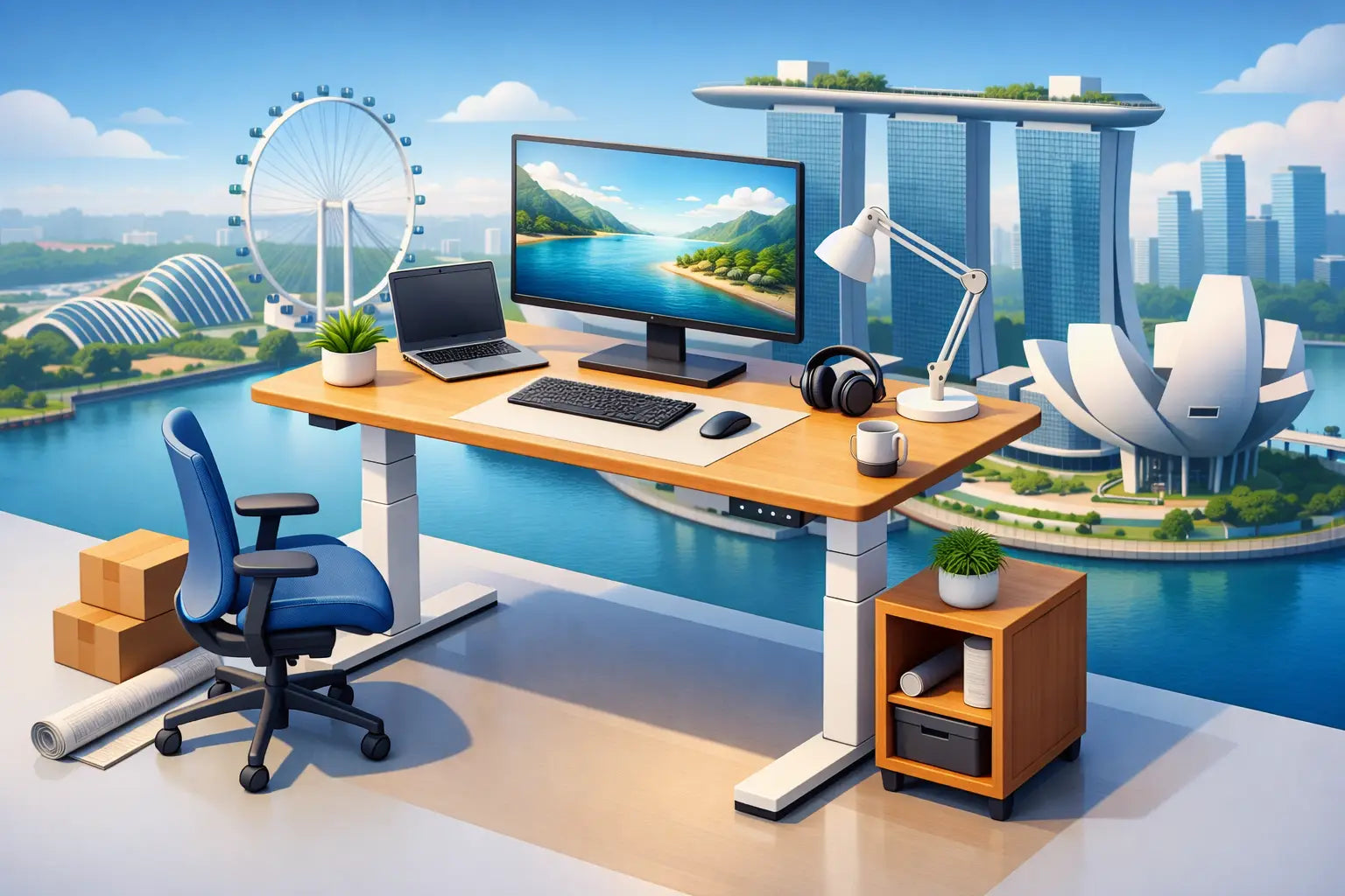 Adjustable Standing Desk Singapore Buying Guide