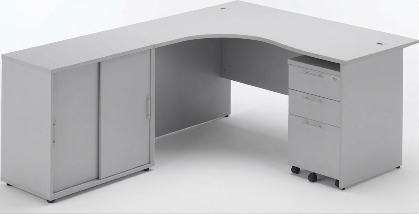ERGONOMIC TABLE + CABINET