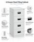 4 Drawers Steel Filling Cabinet