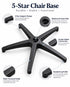Reinforced Nylon Office Chair Base