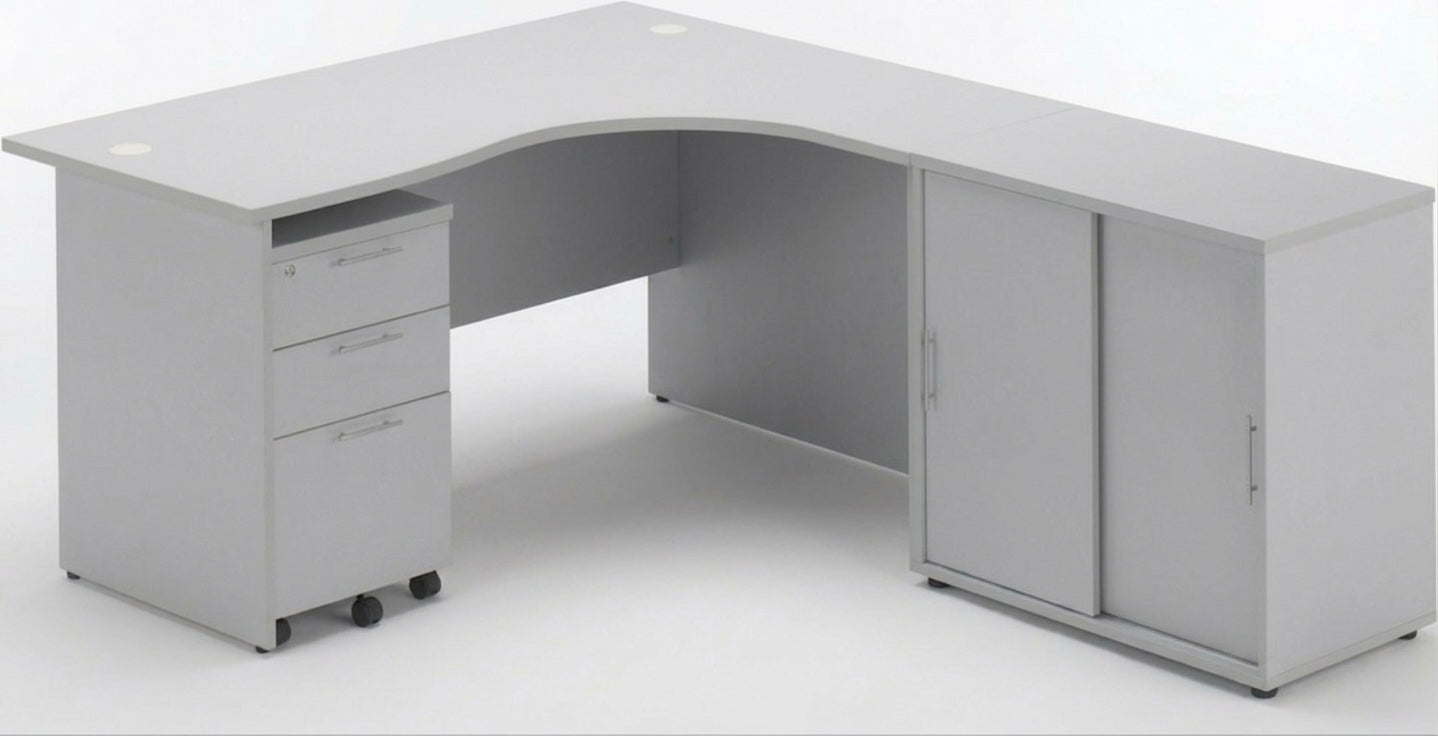 ERGONOMIC TABLE + CABINET