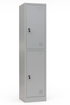 2-Door Metal Locker – Light Grey