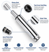 Chrome Hydraulic Gas Pump