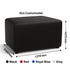 ComfortPlus Sofa Stool & Leg Rest Ottoman