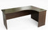Ergonomic Table With Mobile Pedestal - Walnut