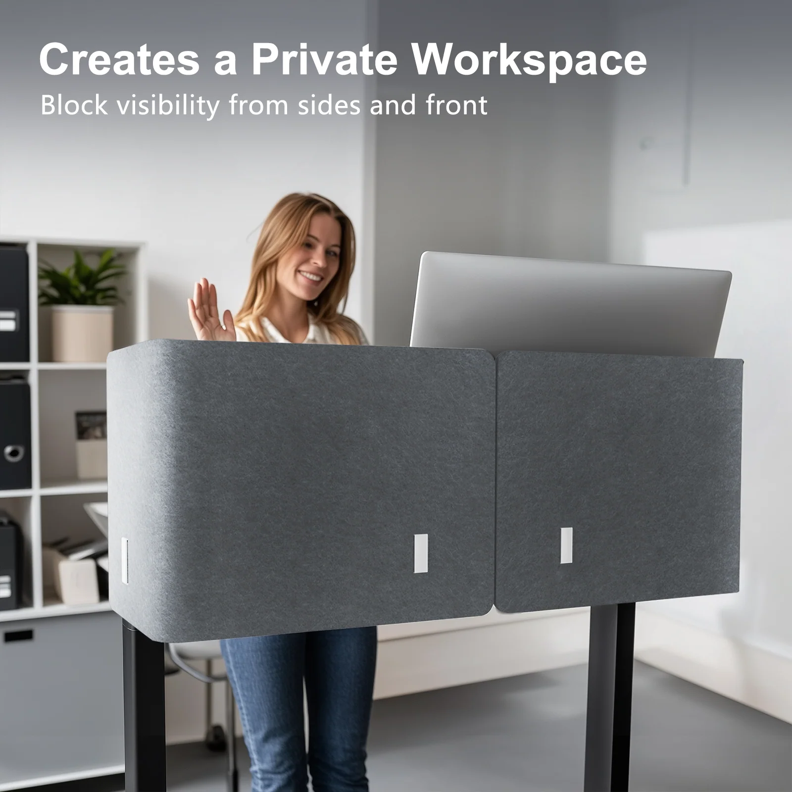 FlexiShield™ Acoustic Desk Panel