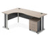 ERGONOMIC TABLE - METAL LEGS