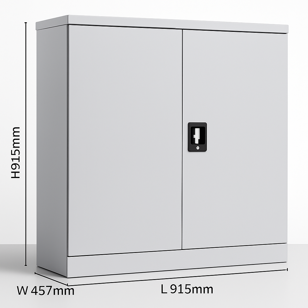 HALF HEIGHT STEEL SWING CABINET