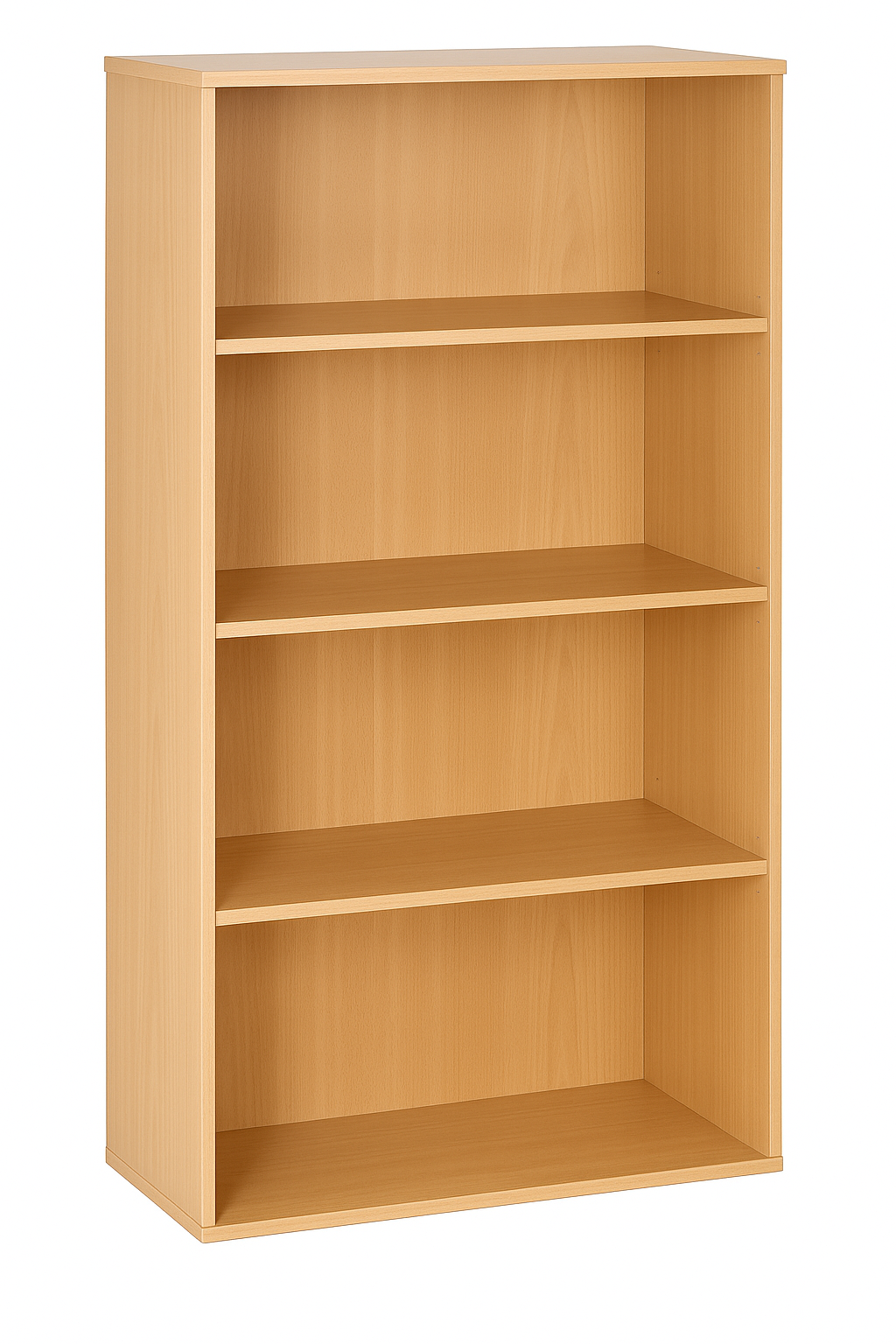 High Open Shelve Wooden Cabinet – Full Beech