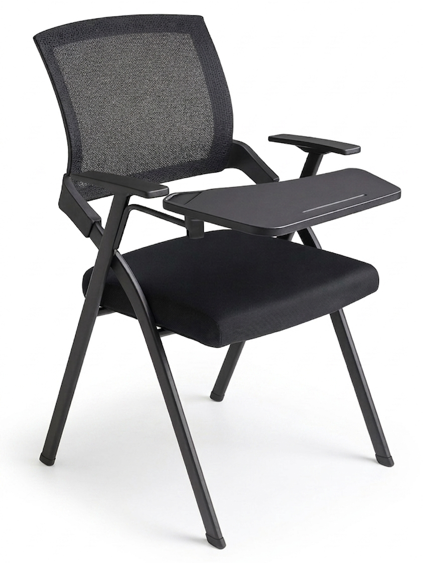 Foldable Mesh Training Chair with Writing Tablet - YOE 66
