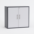 Low Swing Door Wooden Cabinet – 2 Tone Grey