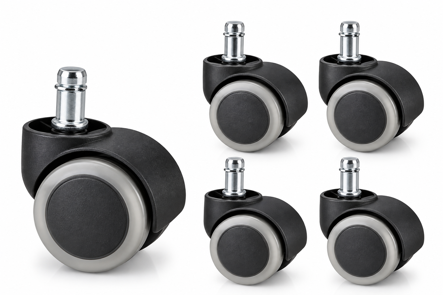Rubber Castor Wheels