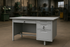Single Pedestal Metal Desk