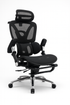 StratoMesh Ergonomic Chair with Footrest & 6D Armrest
