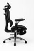 StratoMesh Ergonomic Chair with Footrest & 6D Armrest