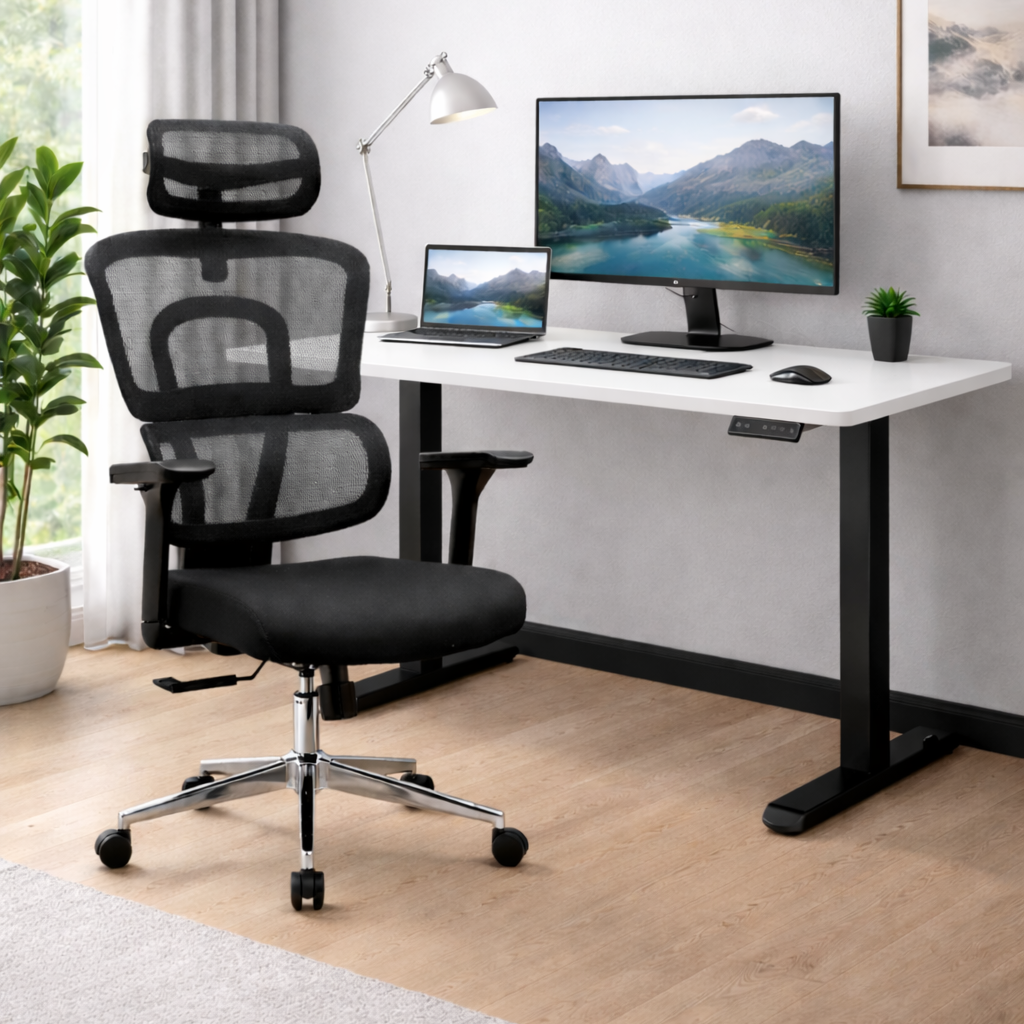 ElevatePro™ - Single Motor Workstation Bundle