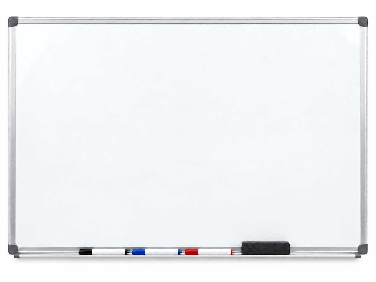 Magnetic Whiteboard – Wall-Mounted with Full-Length Tray