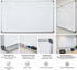 Magnetic Whiteboard – Wall-Mounted with Full-Length Tray