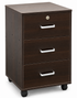 3-Drawer Mobile Pedestal with Lock
