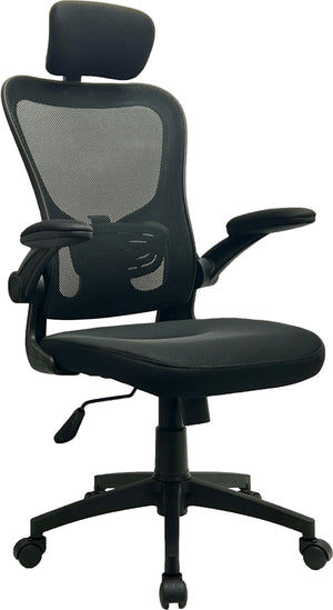 YOE 58 - Flip-Up Armrest High Back Mesh Chair