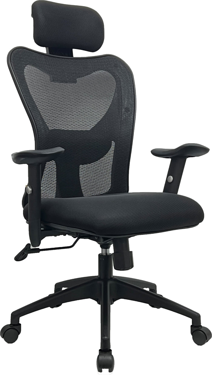 YOE BK36 - Mesh Chair With Adjustable Armrest