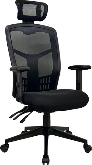 YOE EM36 - Mesh Chair With Adjustable Armrest